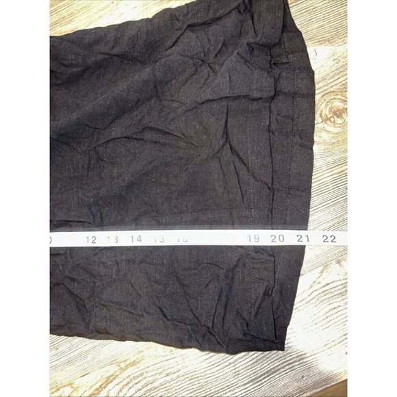 City Chic Shorts Black Shorts Linen & Cotton Belt Plus Sz XS. NWOT. 16 - Picture 8 of 9
